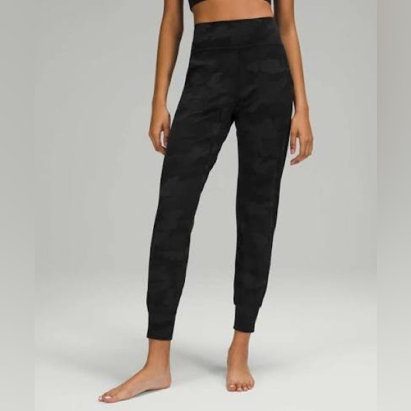 lululemon Black Camo Align Joggers - Picture 1 of 5